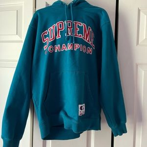 Supreme x Champion collab sweatshirt- size medium